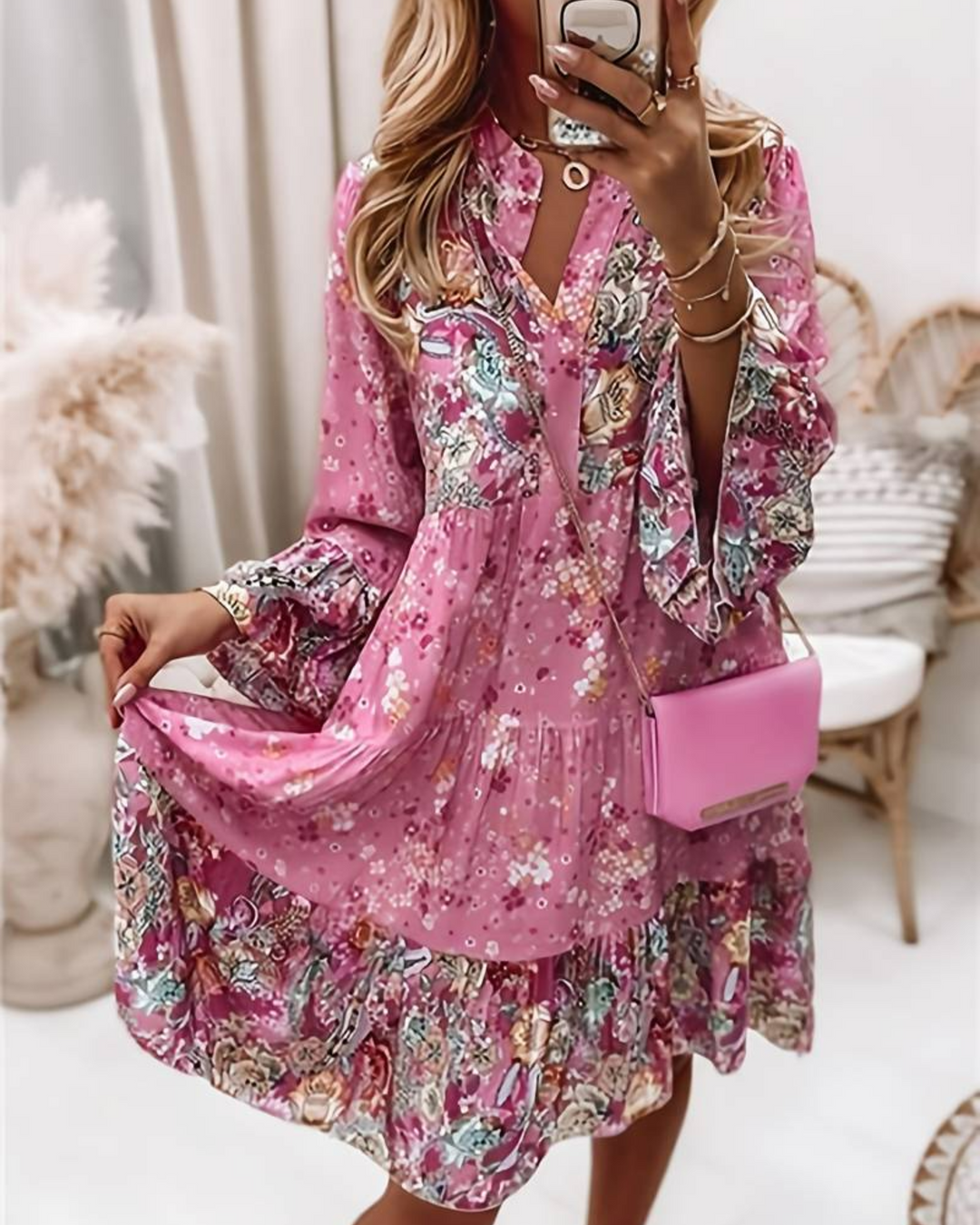 DANA - FLORAL PRINT DRESS