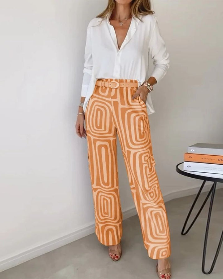 CANDELA - SHIRT AND PANTS 2 PIECE SET