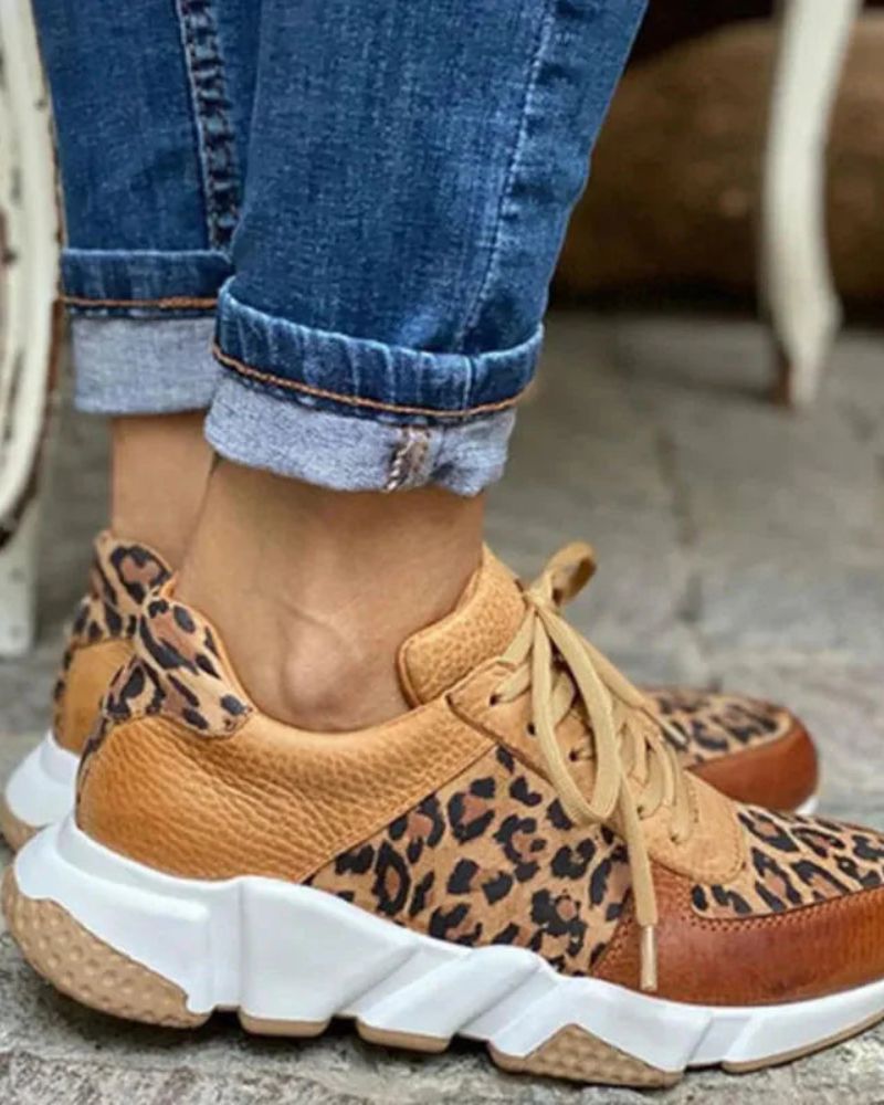 FEMIE - Comfortable leopard Sneakers