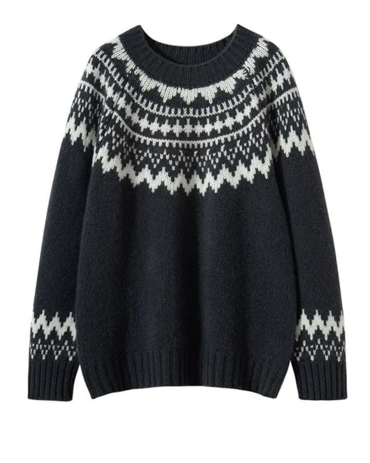 BARIA - O-NECK KNITTED SWEATER