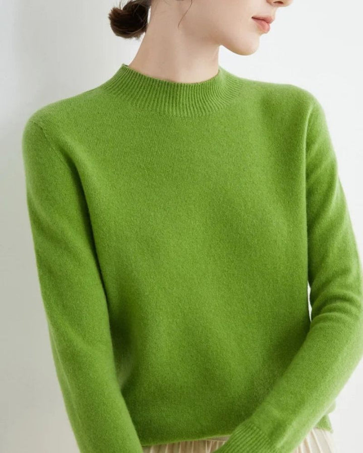 CARRIE - MOCK-NECK SWEATER