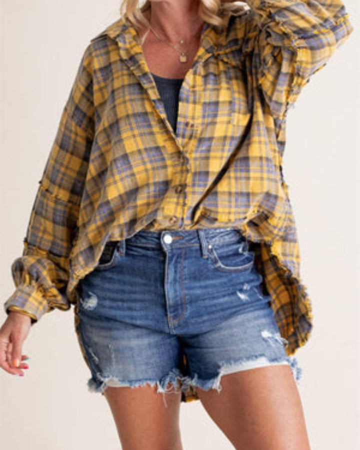 MIRABELLE - STYLISH OVERSIZED FLANNEL