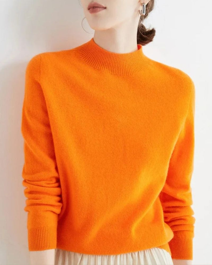 CARRIE - MOCK-NECK SWEATER