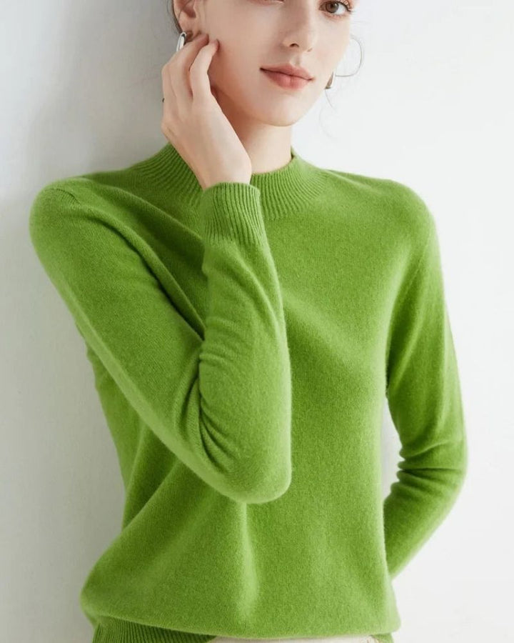 CARRIE - MOCK-NECK SWEATER