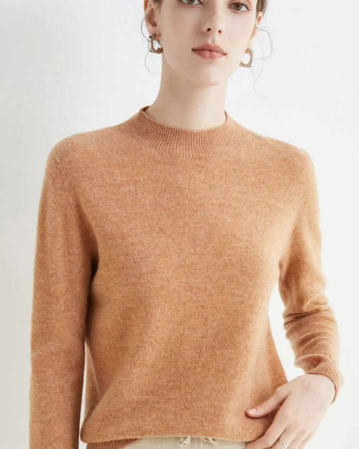 CARRIE - MOCK-NECK SWEATER