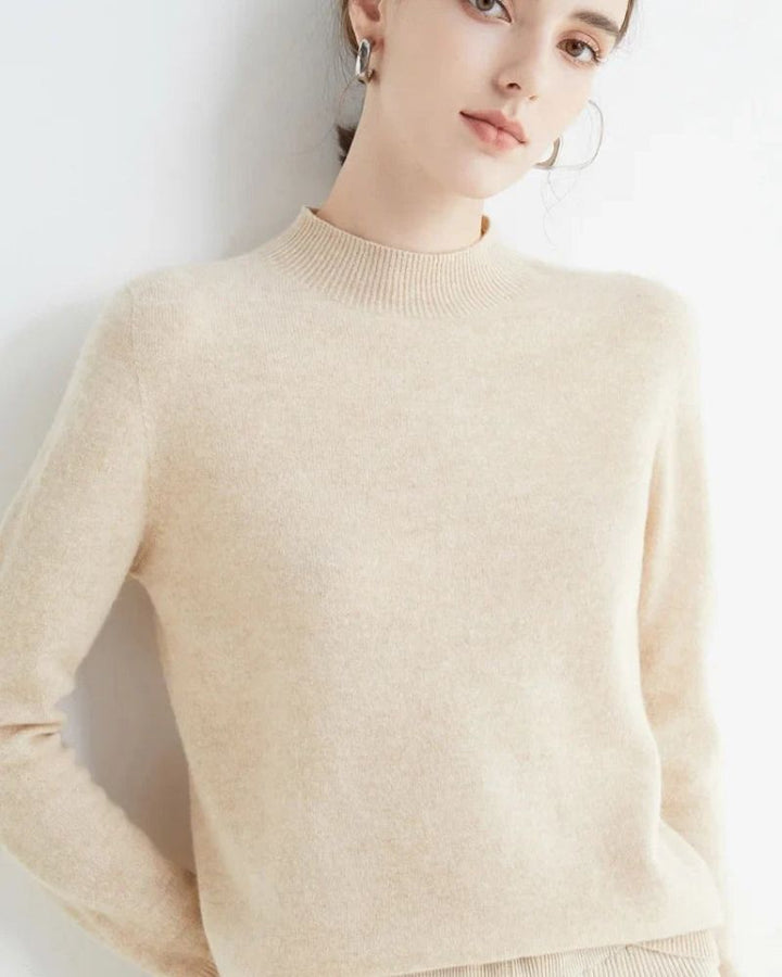 CARRIE - MOCK-NECK SWEATER