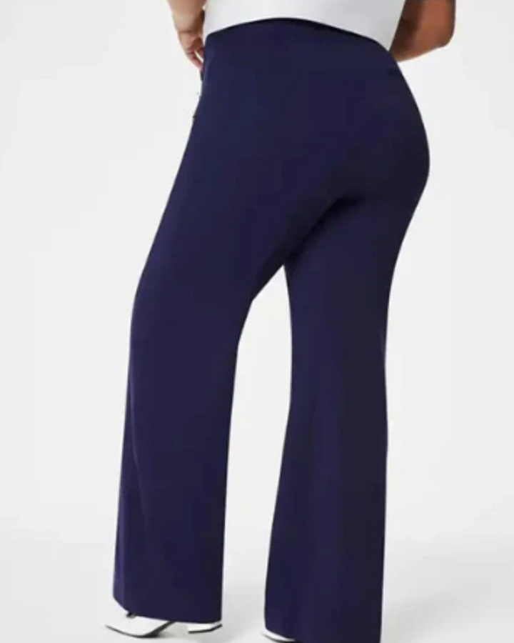 LEANA - HIGH STRETCH WIDE LEG TROUSERS