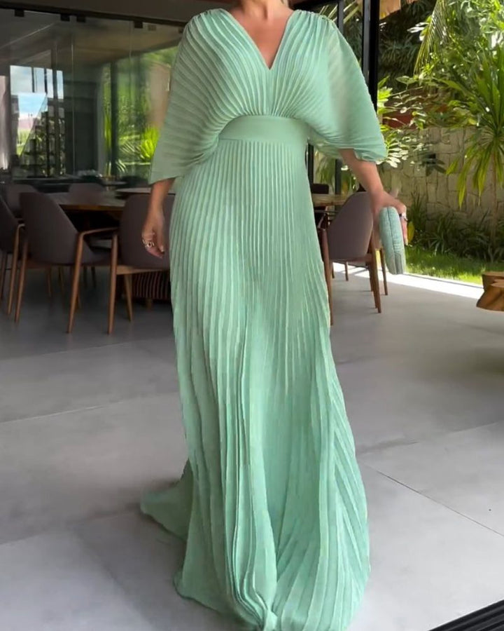 PUERTO - Floating Ribbed Maxi Dress