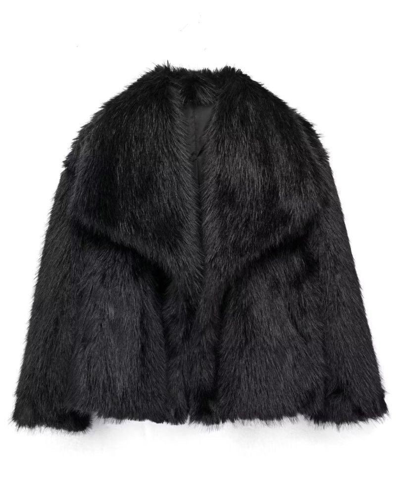 MACY - Stylish Fur Coat