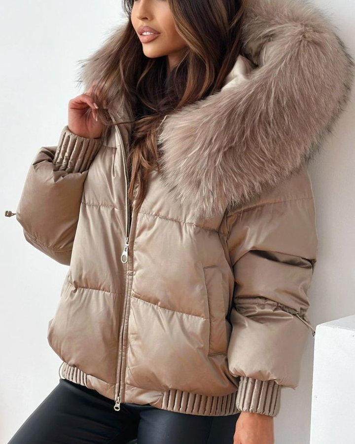 DUNIA - Casual Hooded Thick Coat