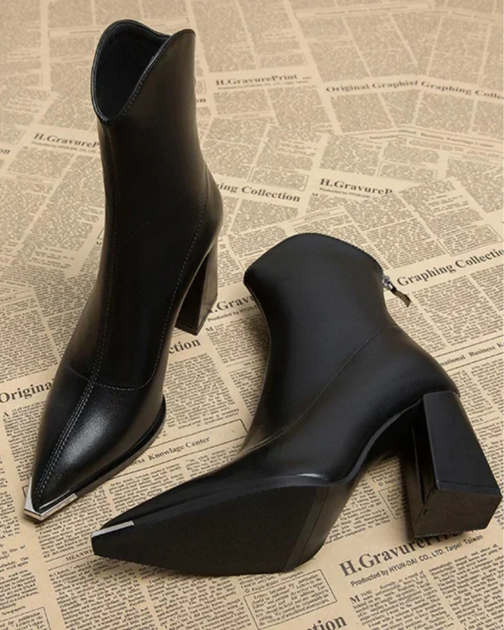 LIONA - CHROME TIP CHELSEA BOOT
