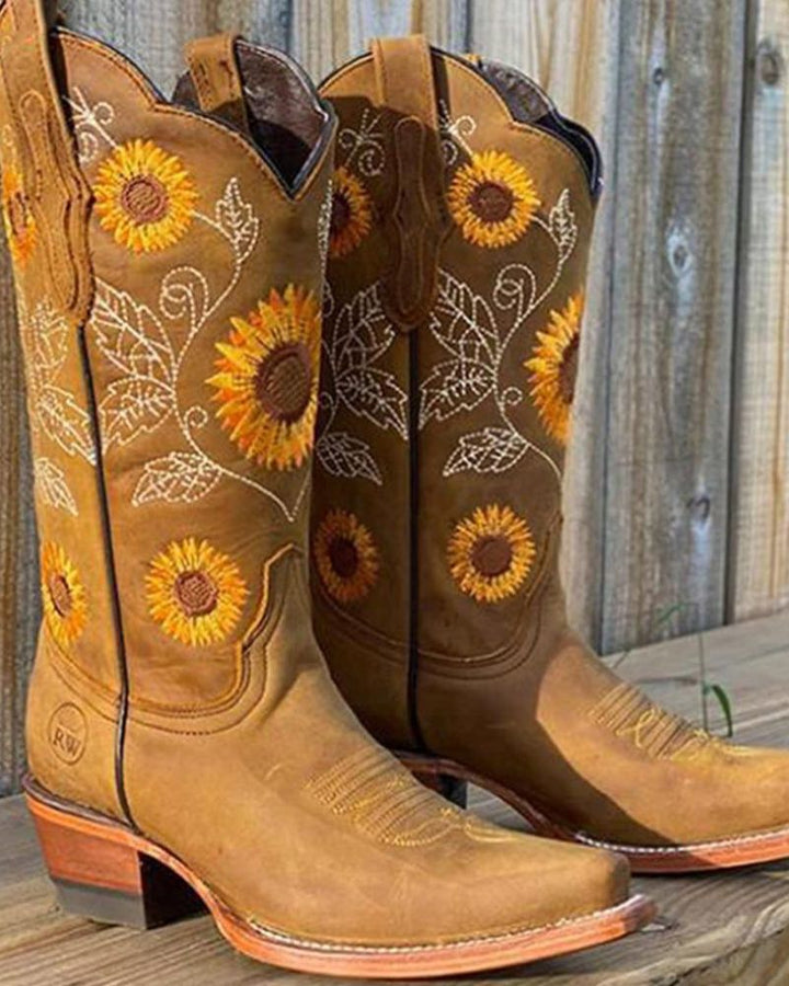 SUNNYWALK - Sunflower boots