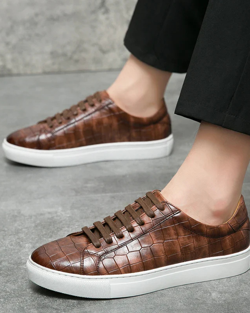 GALTIER - LOW TOP LEATHER SNEAKER