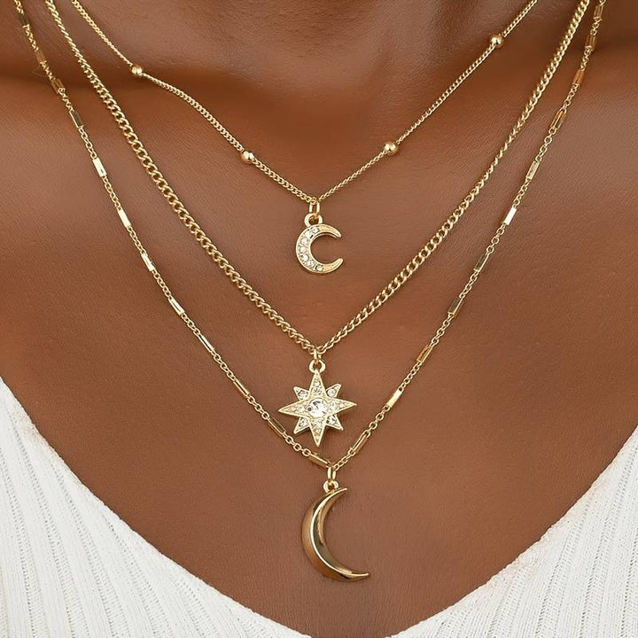 Cosmic - 18k Gold plated Necklace set