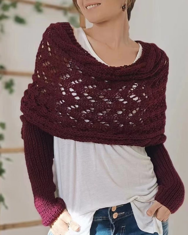 Knitted Spirit - Scarf with sleeves