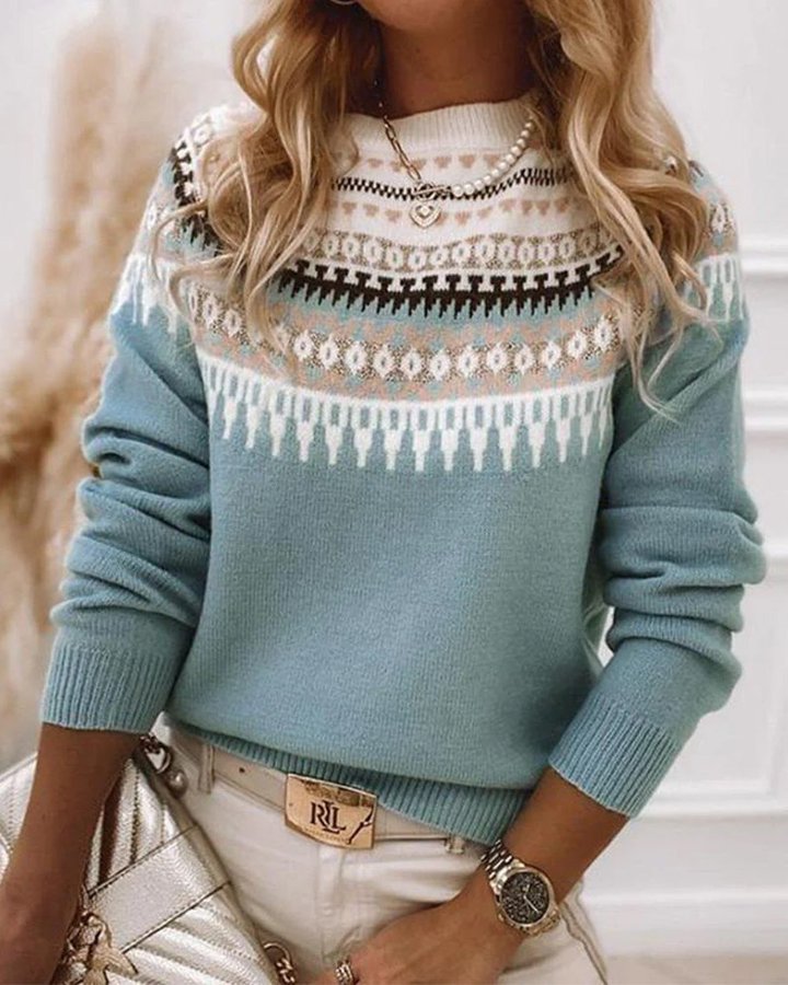 WHITNEY - WARM KNITTED SWEATER