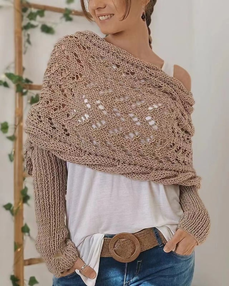 Knitted Spirit - Scarf with sleeves