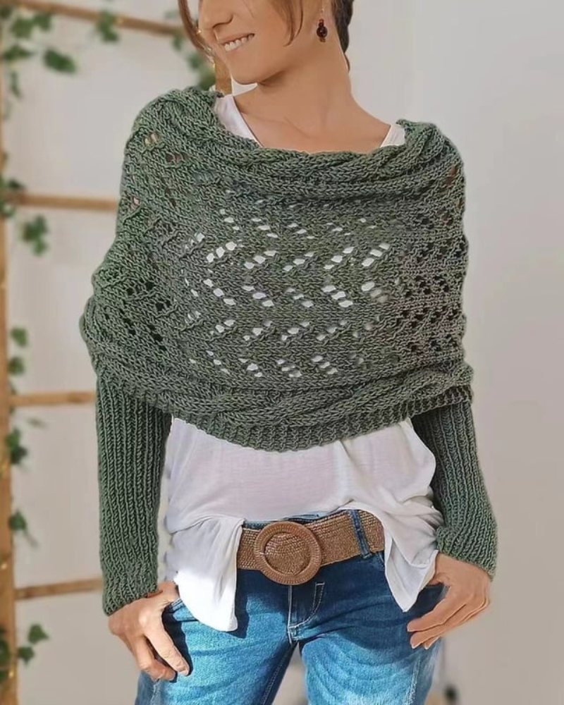 Knitted Spirit - Scarf with sleeves