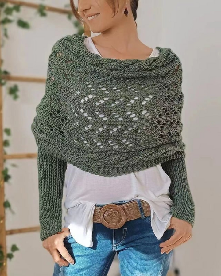 Knitted Spirit - Scarf with sleeves