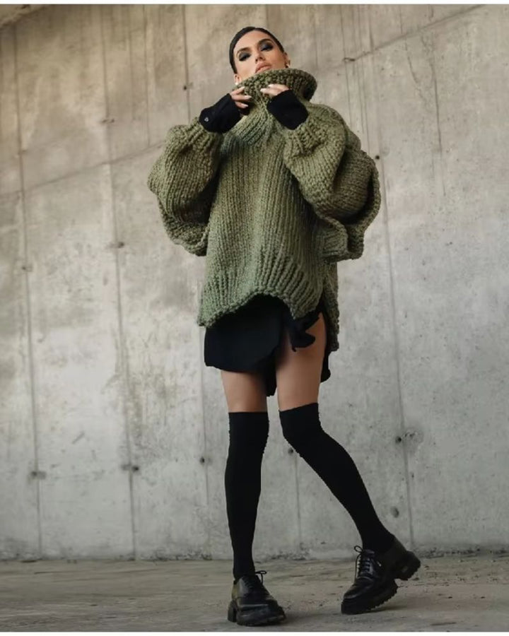 BOYIA - OVERSIZED KNITTED JUMPER