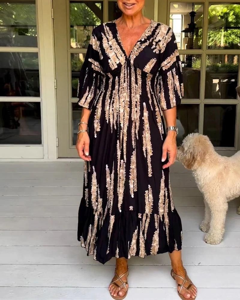 DAINY - BOHO LONG DRESS