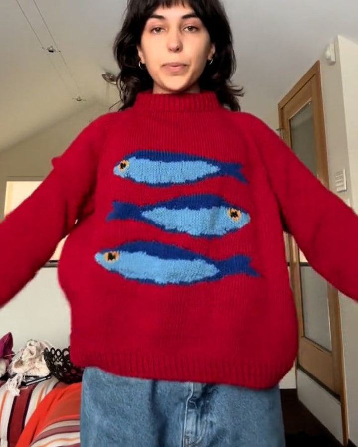 HADEIA - FISH SWEATER