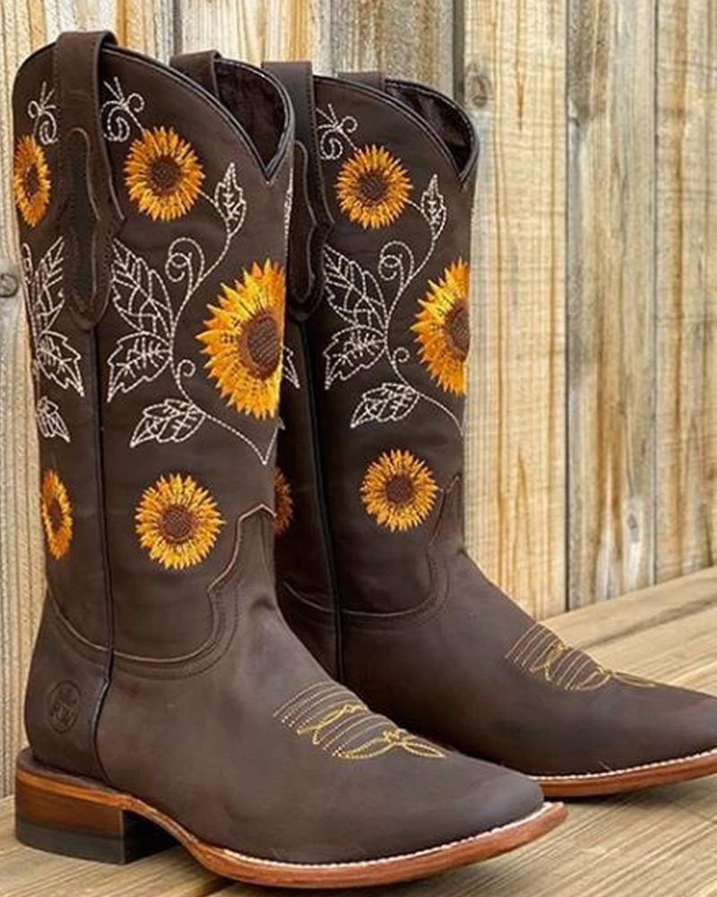 SUNNYWALK - Sunflower boots