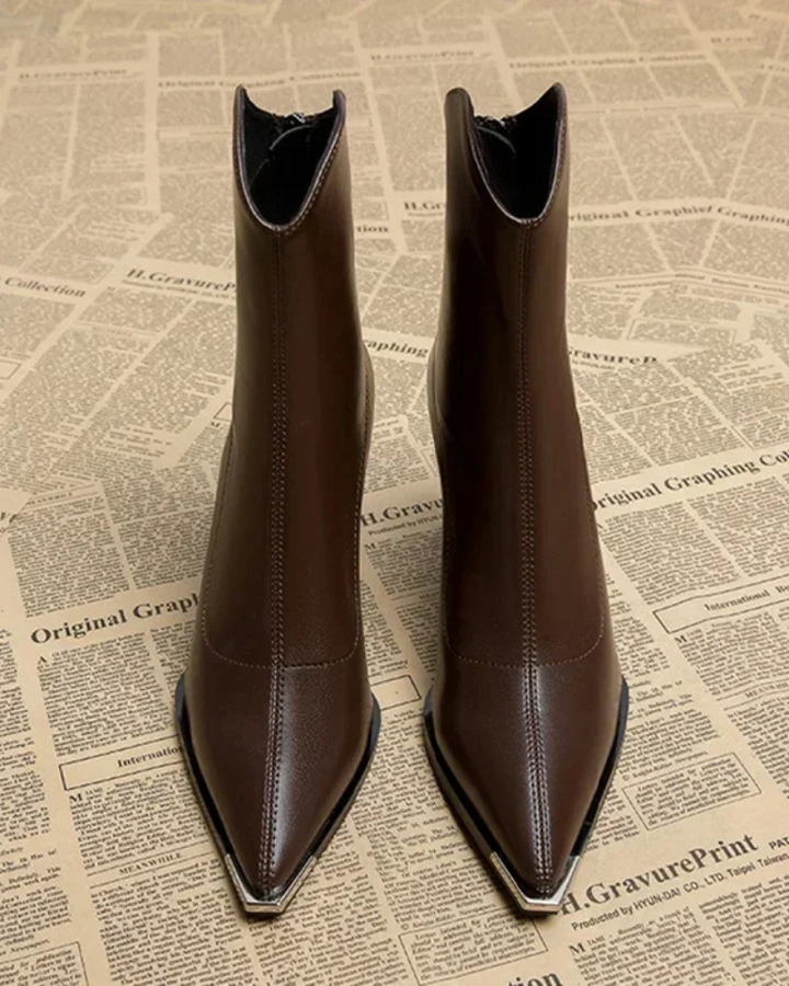 LIONA - CHROME TIP CHELSEA BOOT