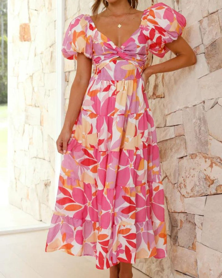 ZAHRAR - FLORAL MAXI DRESS