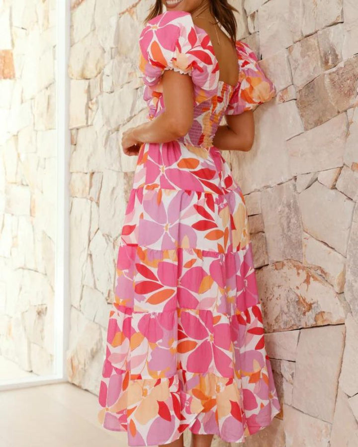 ZAHRAR - FLORAL MAXI DRESS