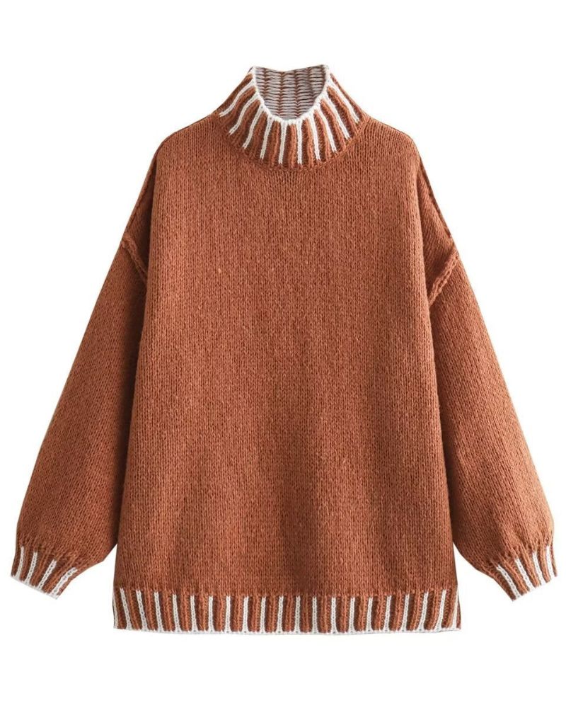 LYRA - Knitwear Lapel Pullover