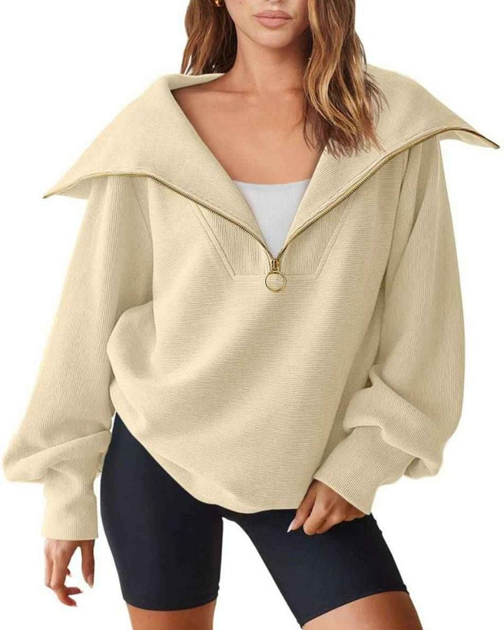 BOANA - Half Zipper Versatile Pullover