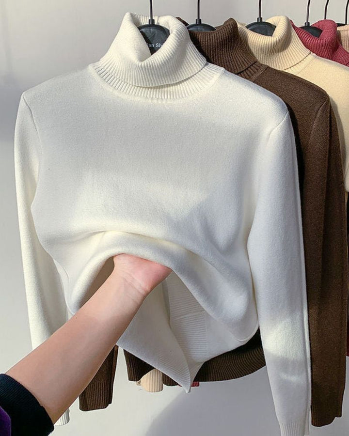 YVEA - WARM TURTLENECK PULLOVER