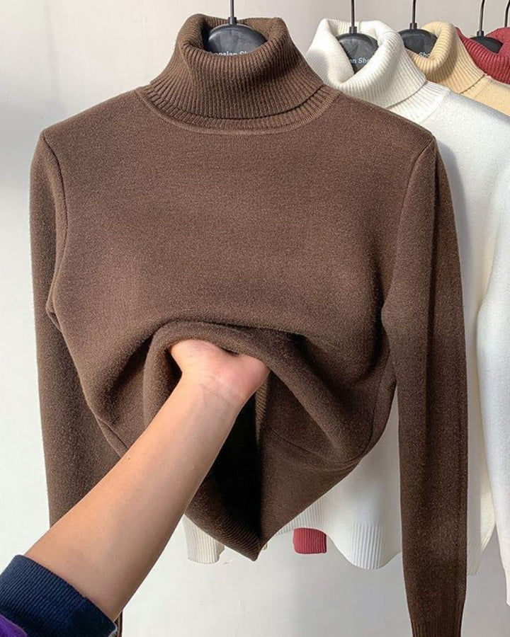 YVEA - WARM TURTLENECK PULLOVER