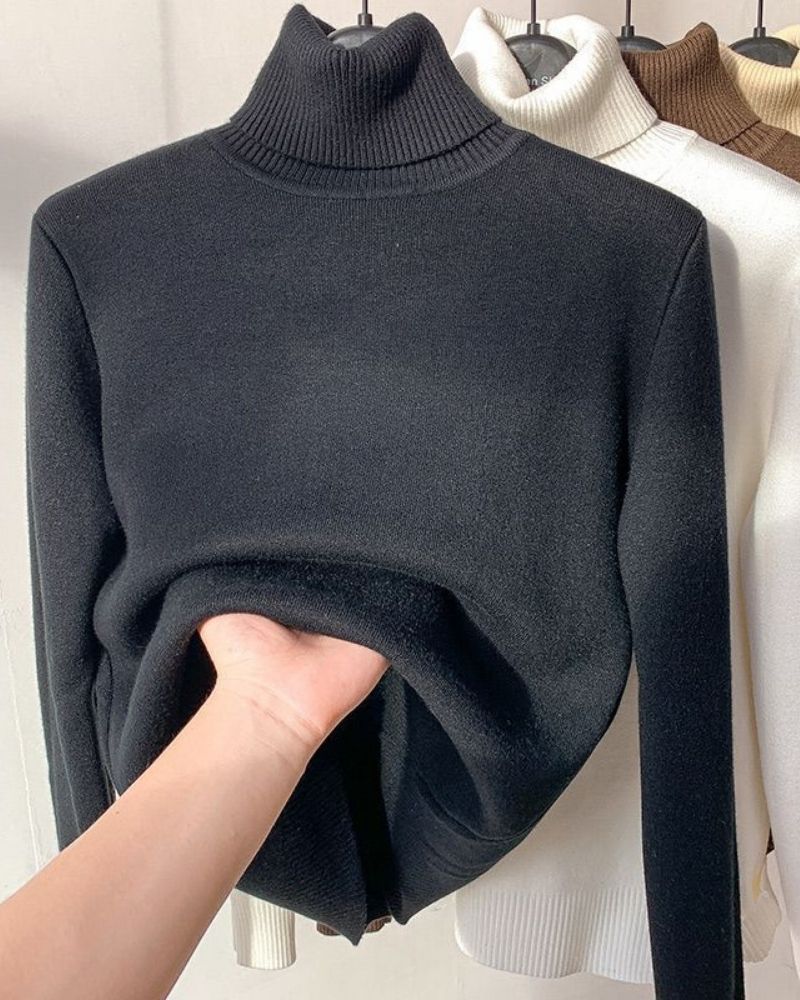 YVEA - WARM TURTLENECK PULLOVER