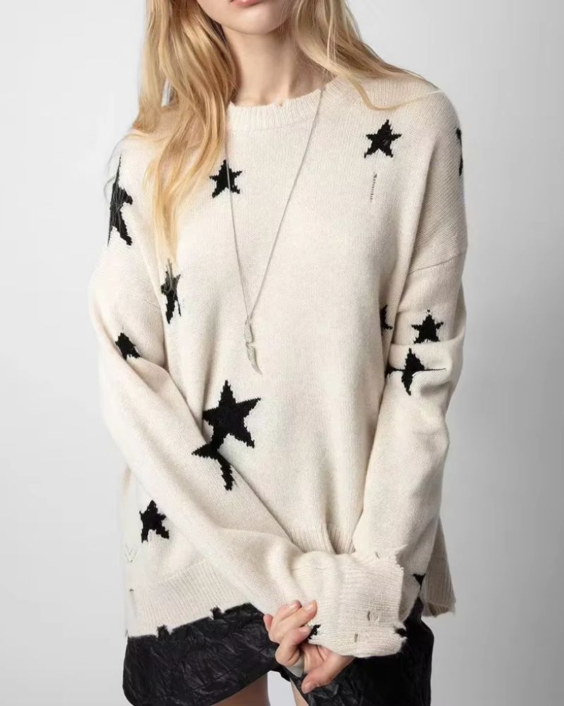 STAIRY - CASHMERE LOOSE SWEATER