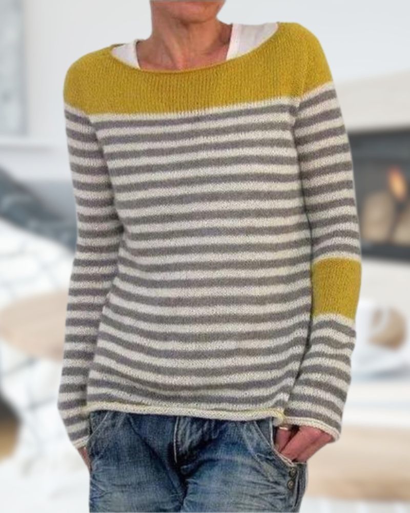 VALERY - KNITTED CREW NECK JUMPER