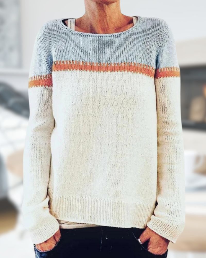 JASIE - KNITTED CREW NECK JUMPER