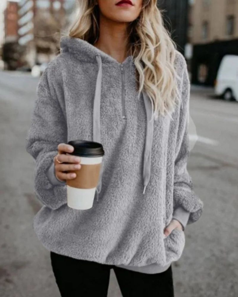 DAMIA - Oversized and comfortable fleece jumper