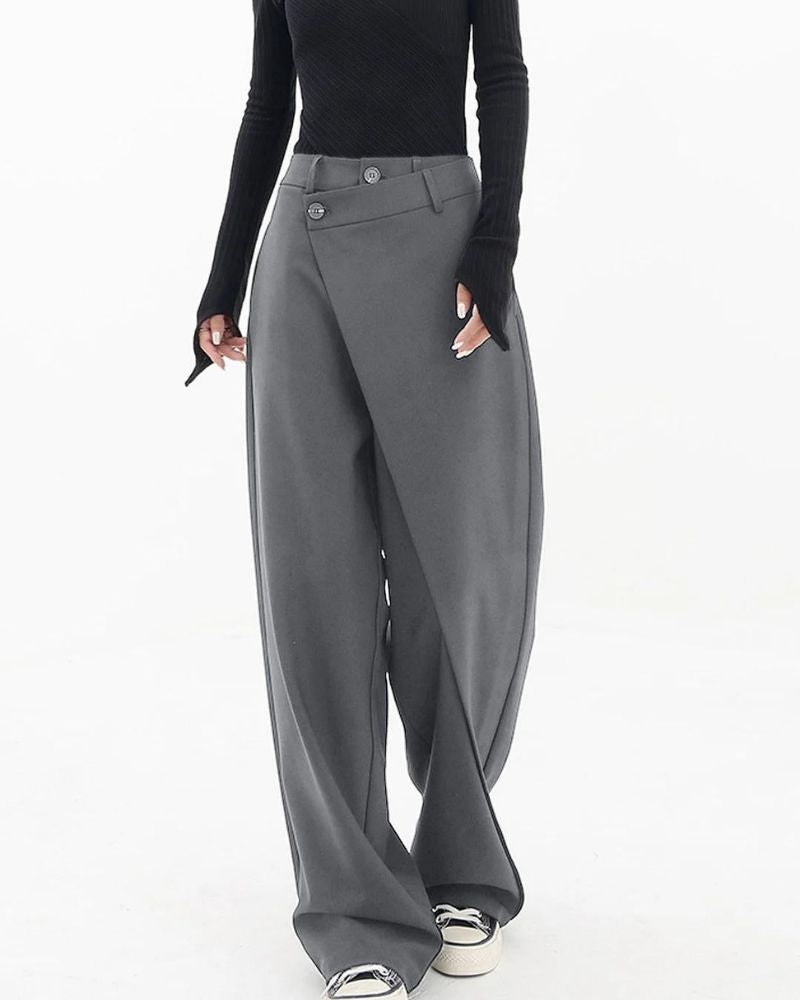 MADDA - Asymmetrical Baggy Trousers