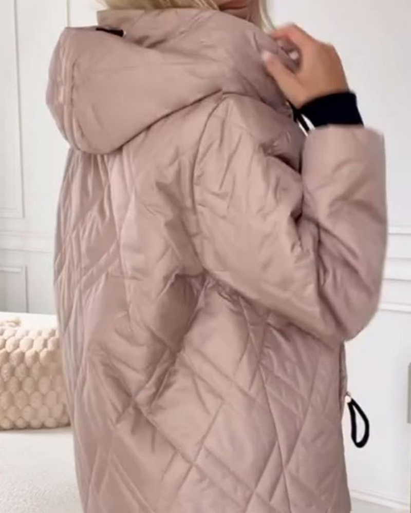 LESIA - STYLISH HOODED COAT