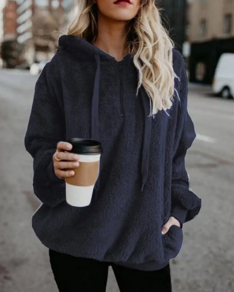 DAMIA - Oversized and comfortable fleece jumper