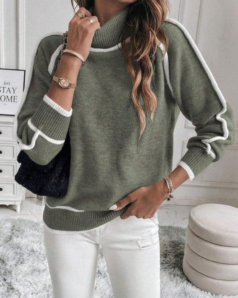 ALMA - ELEGANT KNIT PULLOVER