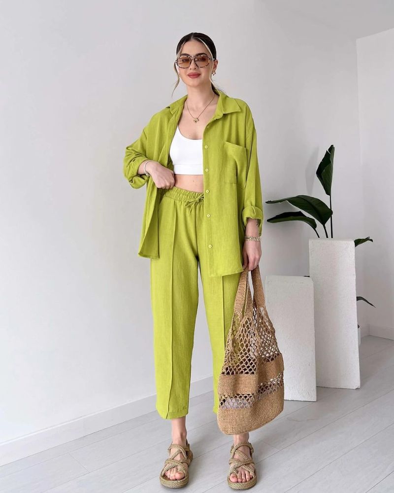 PATRI - LINEN 2 PIECE SET