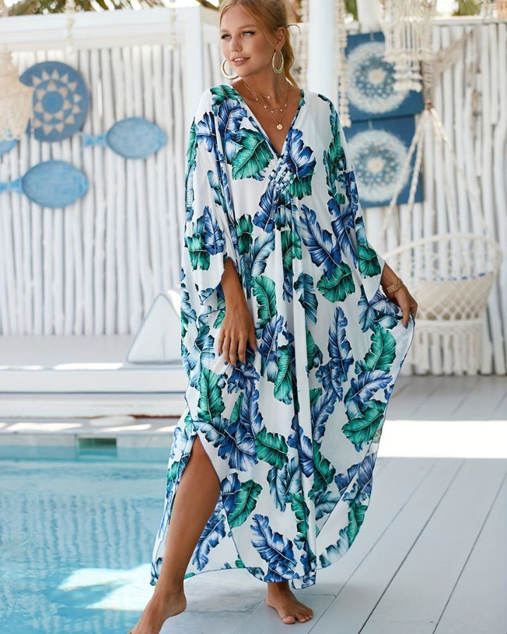 BAMBOO - TROPICAL MAXI DRESS