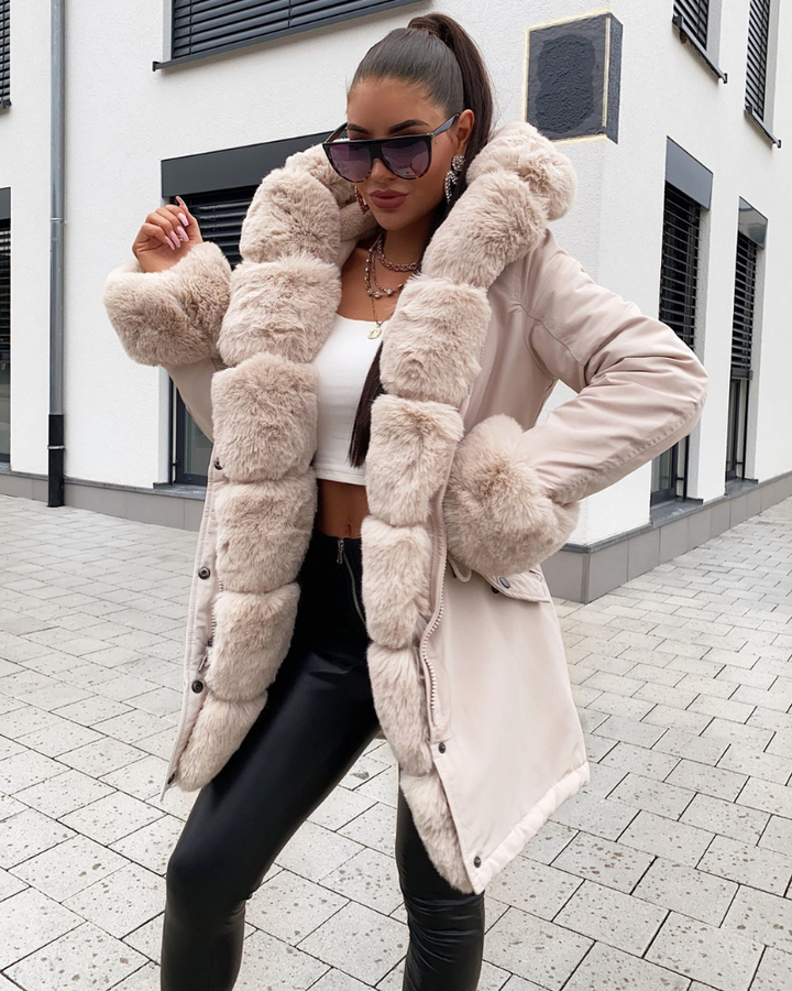 LEROINA  - FUR GLAMOR JACKET