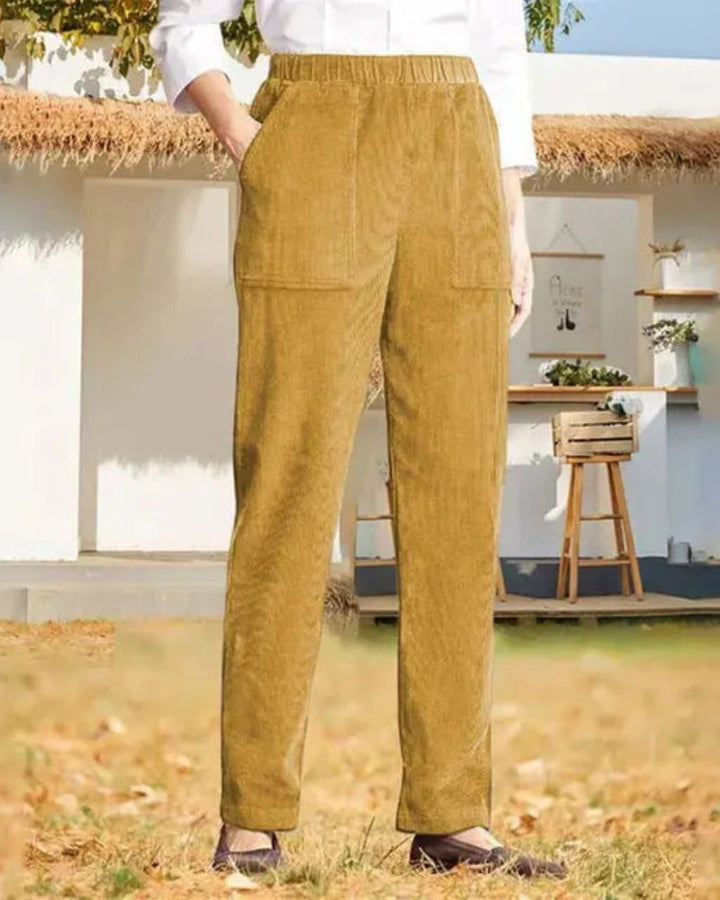 SIRAE - Corduroy leisure pants