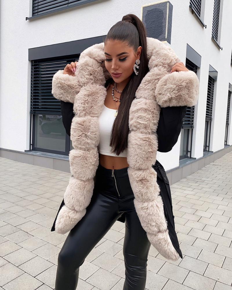 LEROINA  - FUR GLAMOR JACKET