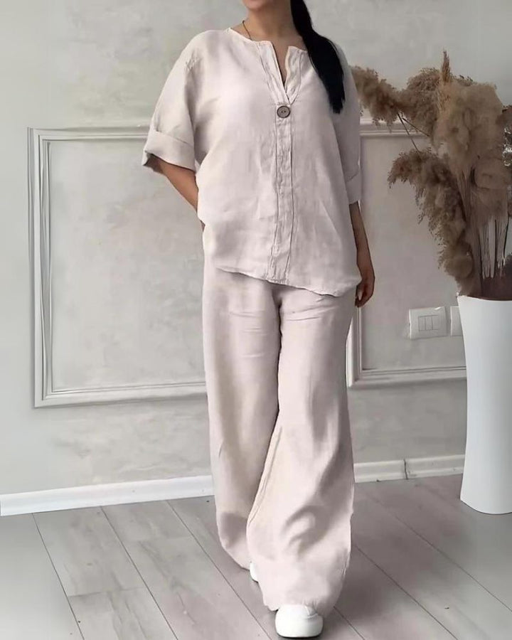 DELIE - STYLISH LINEN SET