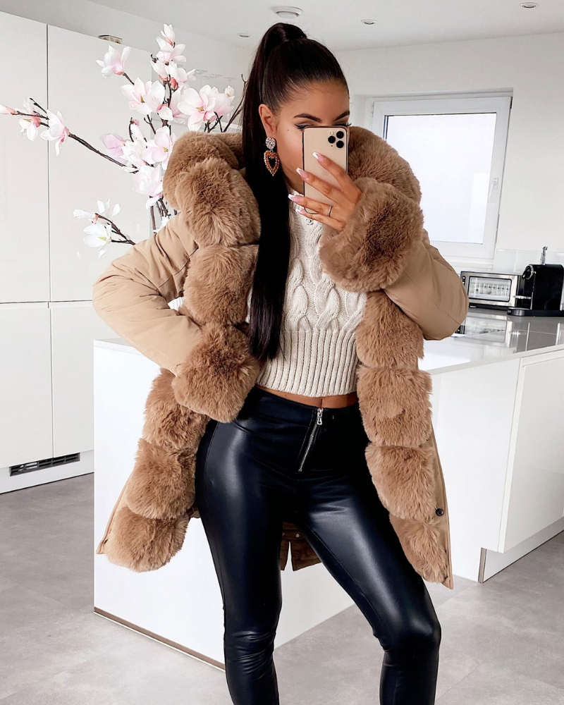 LEROINA  - FUR GLAMOR JACKET